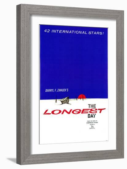 The Longest Day, 1962-null-Framed Art Print