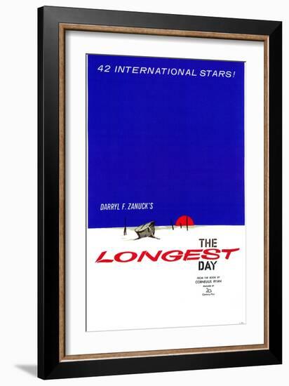 The Longest Day, 1962-null-Framed Art Print