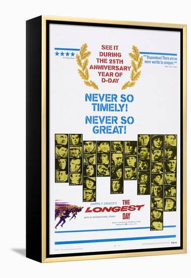 The Longest Day, 1962-null-Framed Stretched Canvas