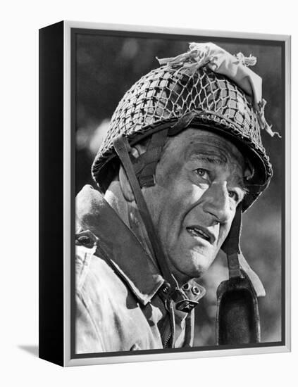 The Longest Day, John Wayne, 1962-null-Framed Stretched Canvas