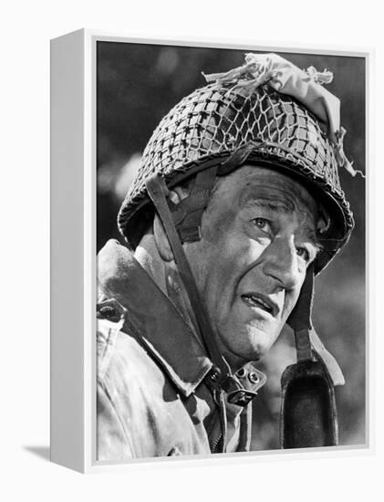 The Longest Day, John Wayne, 1962-null-Framed Stretched Canvas