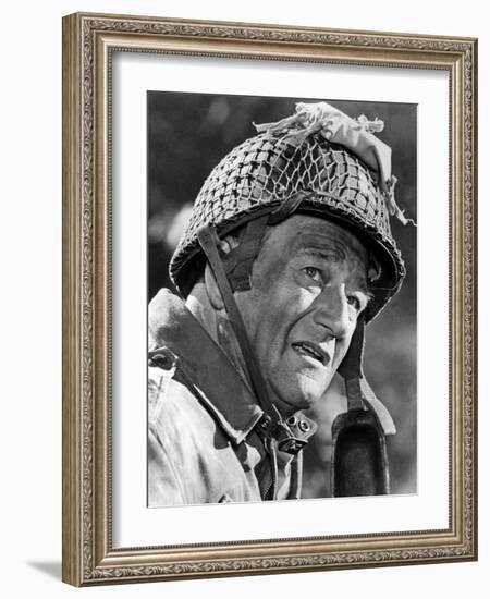 The Longest Day, John Wayne, 1962-null-Framed Photo