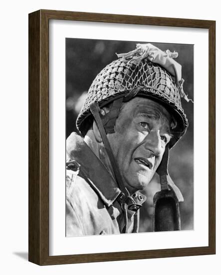 The Longest Day, John Wayne, 1962-null-Framed Photo