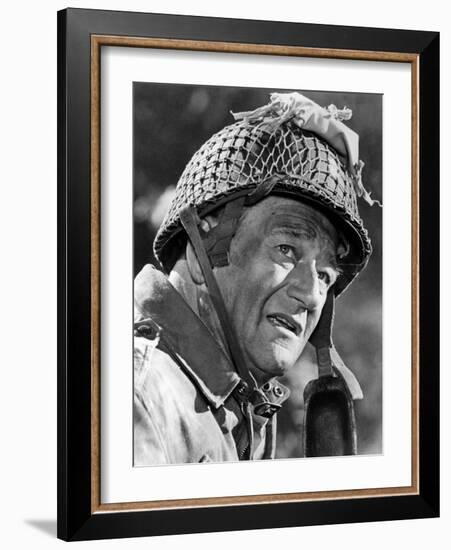 The Longest Day, John Wayne, 1962-null-Framed Photo