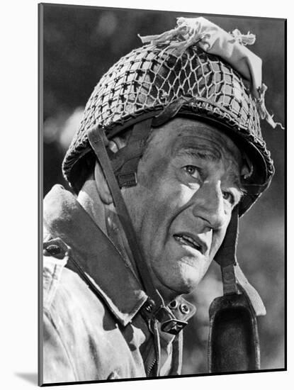 The Longest Day, John Wayne, 1962-null-Mounted Photo