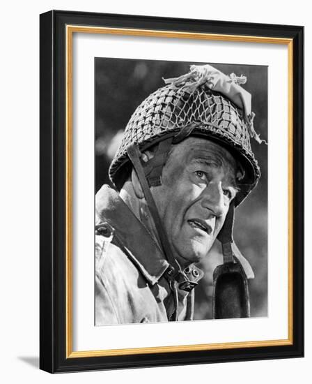The Longest Day, John Wayne, 1962-null-Framed Photo