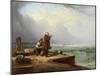 The Look Out, Shields Harbour, 1831-Henry Perlee Parker-Mounted Giclee Print