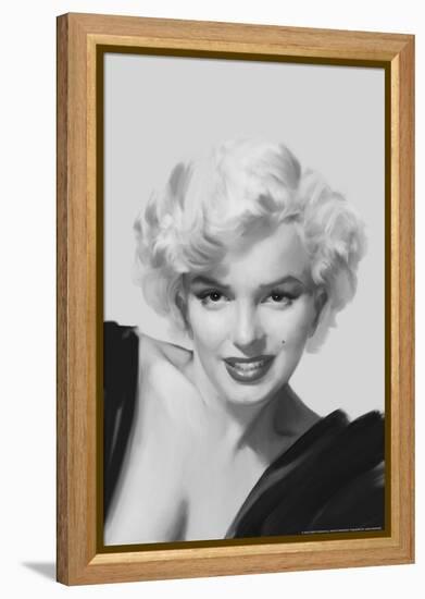 The Look-Chris Consani-Framed Stretched Canvas