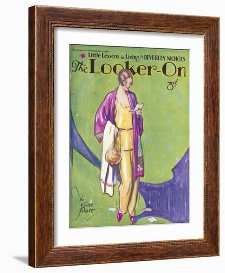 The Looker-on, Womens Magazine, UK, 1929-null-Framed Giclee Print