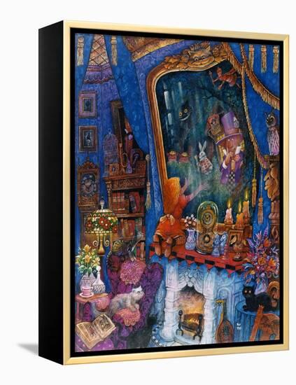 The Looking Glass-Bill Bell-Framed Premier Image Canvas