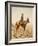 The Lookout, 1887 (Oil on Canvas)-Frederic Remington-Framed Giclee Print