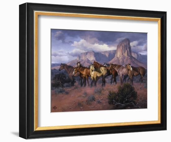 The Lookouts-Jack Sorenson-Framed Art Print