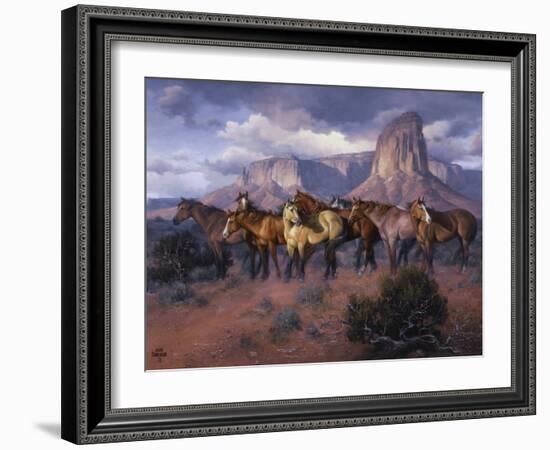 The Lookouts-Jack Sorenson-Framed Art Print