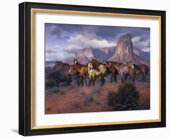 The Lookouts-Jack Sorenson-Framed Art Print