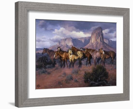 The Lookouts-Jack Sorenson-Framed Art Print