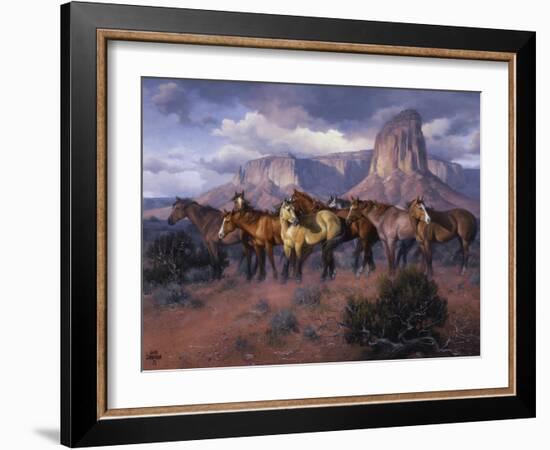 The Lookouts-Jack Sorenson-Framed Art Print