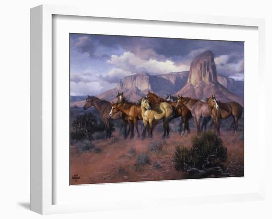 The Lookouts-Jack Sorenson-Framed Art Print