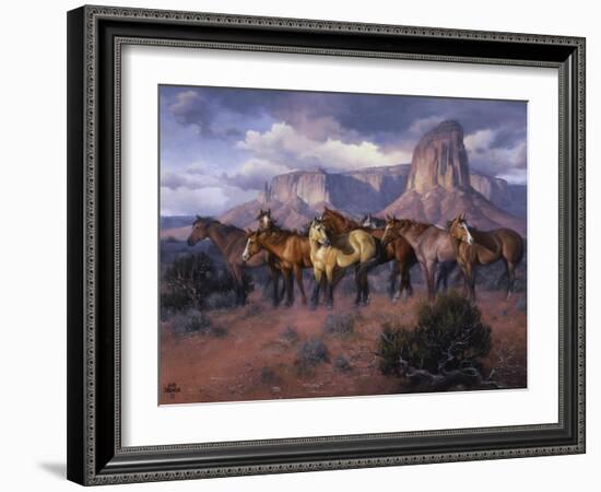 The Lookouts-Jack Sorenson-Framed Art Print