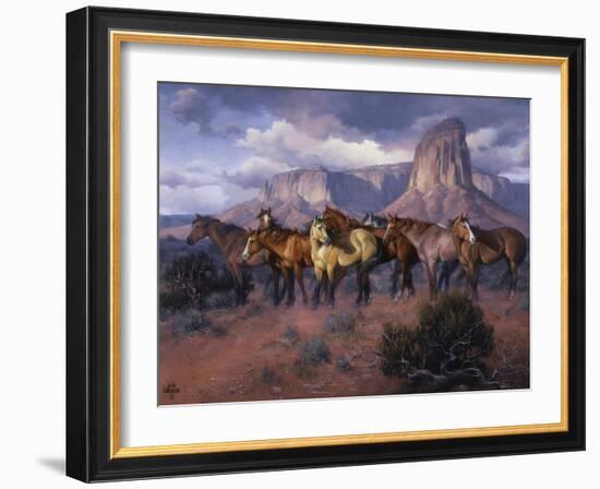 The Lookouts-Jack Sorenson-Framed Art Print