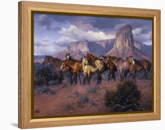 The Lookouts-Jack Sorenson-Framed Stretched Canvas