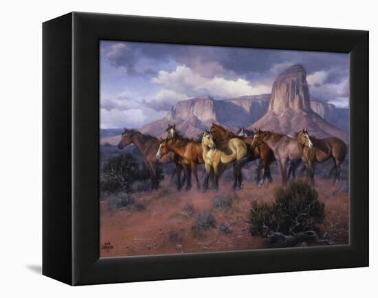 The Lookouts-Jack Sorenson-Framed Stretched Canvas