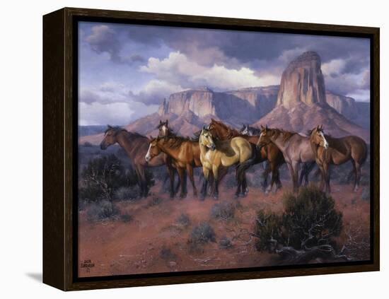 The Lookouts-Jack Sorenson-Framed Stretched Canvas