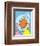 The Lorax (on blue)-Theodor (Dr. Seuss) Geisel-Framed Art Print