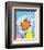 The Lorax (on blue)-Theodor (Dr. Seuss) Geisel-Framed Art Print