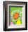 The Lorax (on green)-Theodor (Dr. Seuss) Geisel-Framed Art Print