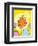 The Lorax (on yellow)-Theodor (Dr. Seuss) Geisel-Framed Art Print