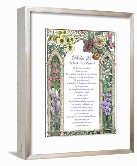 The Lord is my Shepherd I-Vision Studio-Framed Art Print