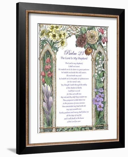 The Lord is my Shepherd I-Vision Studio-Framed Art Print