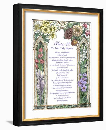 The Lord is my Shepherd I-Vision Studio-Framed Art Print