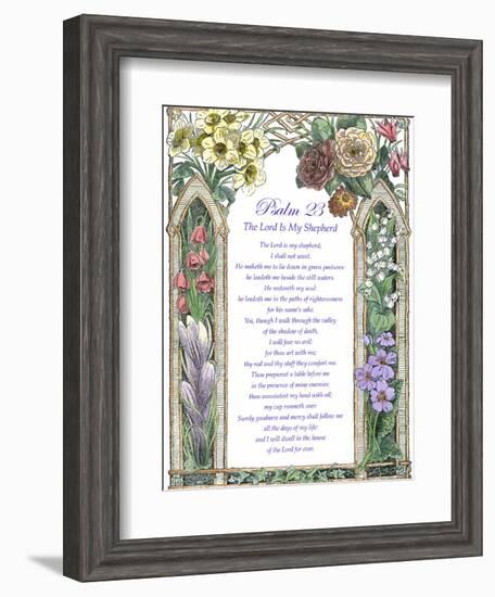 The Lord is my Shepherd I-Vision Studio-Framed Art Print