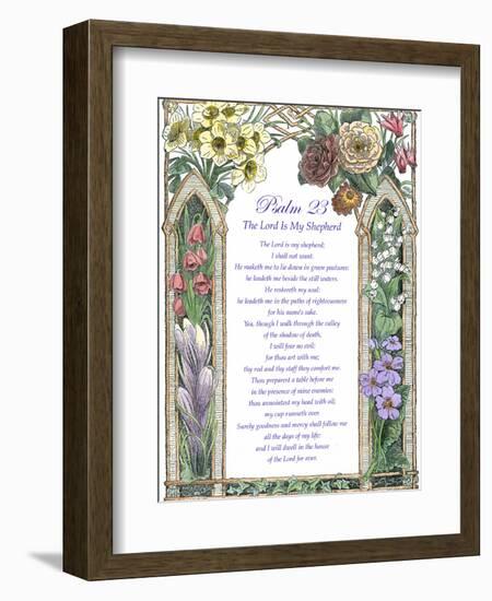 The Lord is my Shepherd I-Vision Studio-Framed Art Print