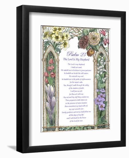 The Lord is my Shepherd I-Vision Studio-Framed Art Print