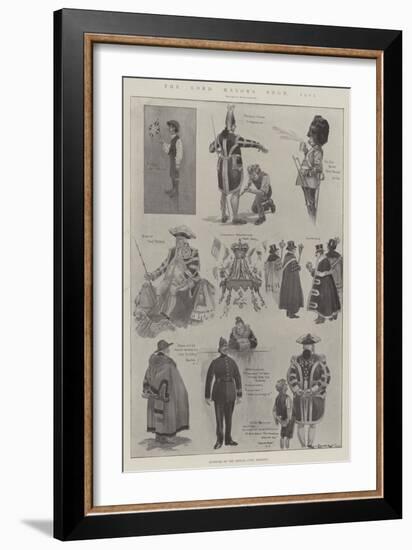 The Lord Mayor's Show, 1902-Ralph Cleaver-Framed Giclee Print