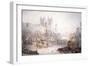 The Lord Mayor's Show at Westminster, 1830-David Roberts-Framed Giclee Print