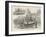 The Lord Mayor's Show in London, Two Novelties in the Procession-null-Framed Giclee Print