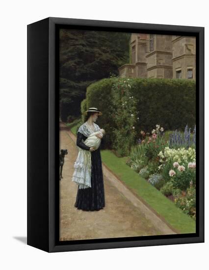 The Lord of the Manor-Edmund Blair Leighton-Framed Premier Image Canvas