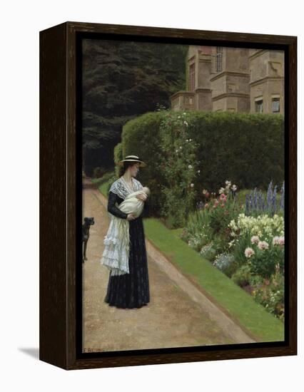 The Lord of the Manor-Edmund Blair Leighton-Framed Premier Image Canvas