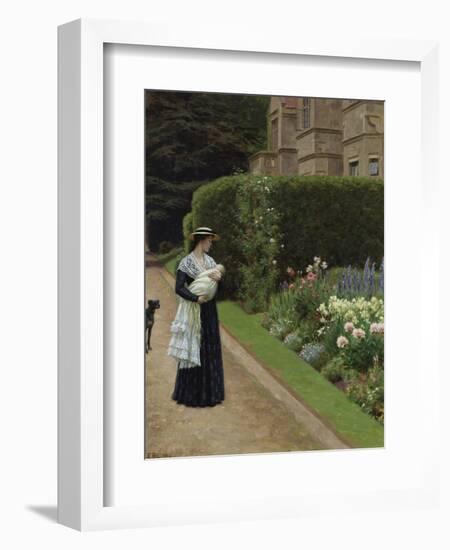 The Lord of the Manor-Edmund Blair Leighton-Framed Giclee Print