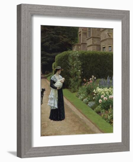 The Lord of the Manor-Edmund Blair Leighton-Framed Giclee Print