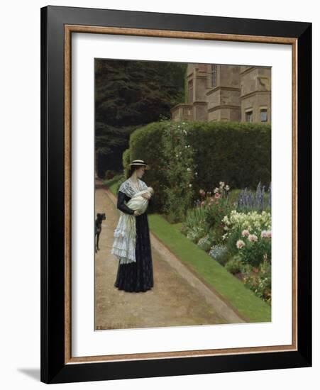 The Lord of the Manor-Edmund Blair Leighton-Framed Giclee Print