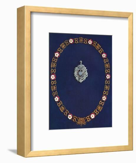 The Lord's Mayor's Badge and Collar, 1916-Unknown-Framed Photographic Print
