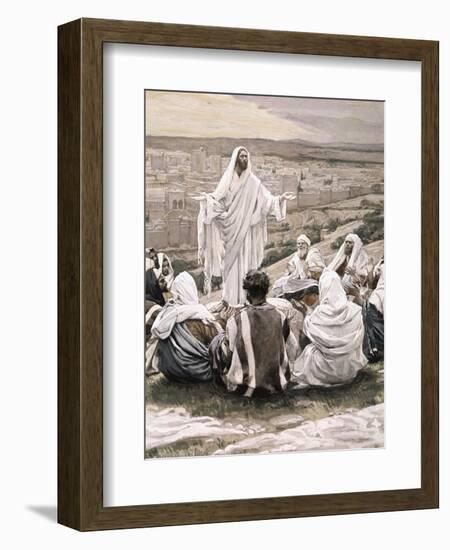 The Lord's Prayer-James Tissot-Framed Giclee Print