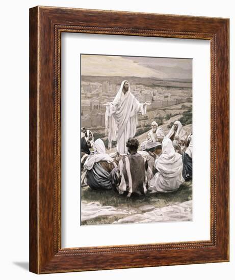 The Lord's Prayer-James Tissot-Framed Giclee Print