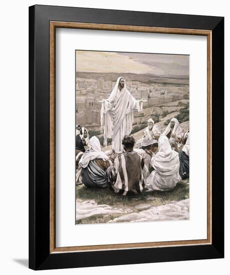 The Lord's Prayer-James Tissot-Framed Giclee Print