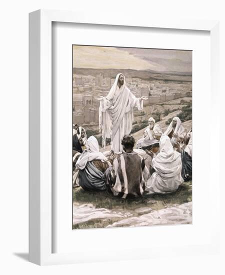 The Lord's Prayer-James Tissot-Framed Giclee Print