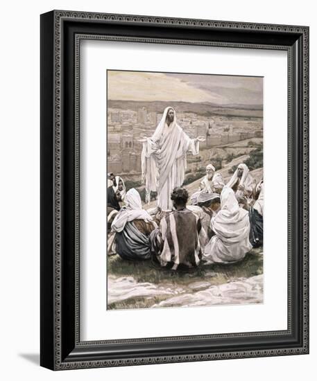 The Lord's Prayer-James Tissot-Framed Giclee Print
